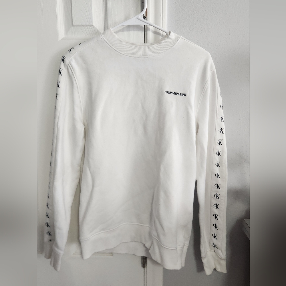 Calvin Klein White Men's Sweater